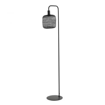 Lampadar negru mat (înălțime 155 cm) Lekang – Light & Living