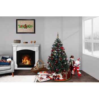 Brad artificial, Christmas Tree 210, Fier, Verde