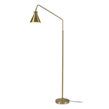 Lampadar auriu cu abajur din metal (înălțime 153 cm) Lyon – it's about RoMi