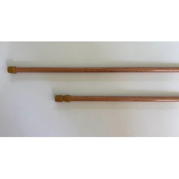 Set 2 bari extensibile pentru prosoape, 60-95 cm