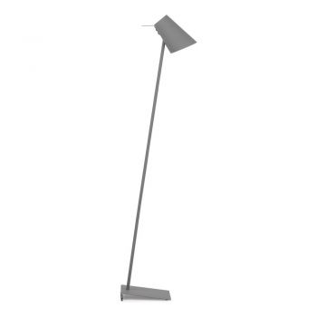 Lampadar gri cu abajur din metal (înălțime 140 cm) Cardiff – it's about RoMi