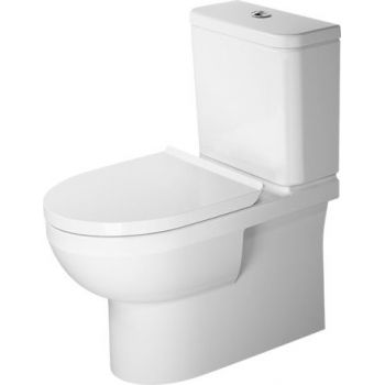 Vas wc Duravit No.1 Rimless pentru rezervor asezat 365x650mm alb