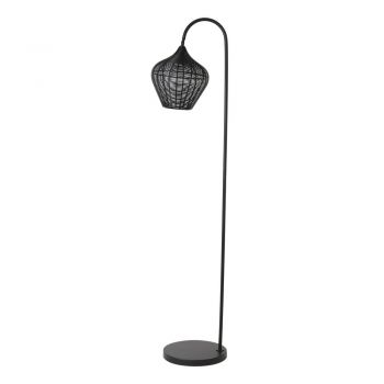 Lampadar negru (înălțime 160 cm) Alvaro – Light & Living