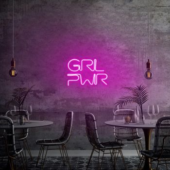 Aplica de Perete Neon Girl Power