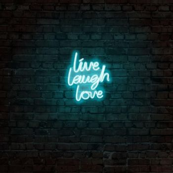 Aplica de Perete Neon Live Laugh Love