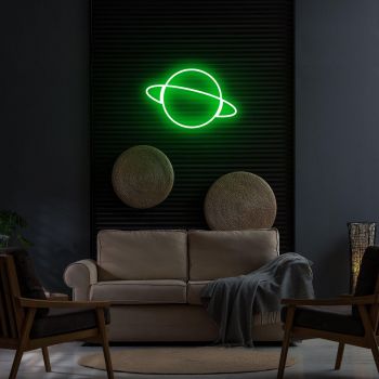 Aplica de Perete Neon Saturn, 30 x 20 cm