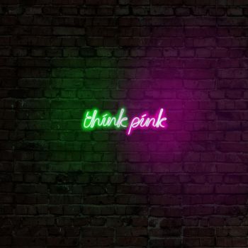 Aplica de Perete Neon Think Pink ieftin