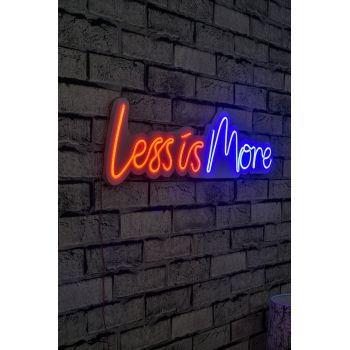 Lampa Neon Less Is More, Roșu, 19X2X69 Cm