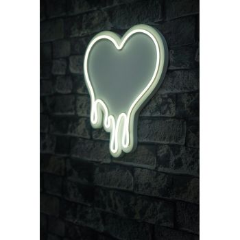 Lampa Neon Melting Heart