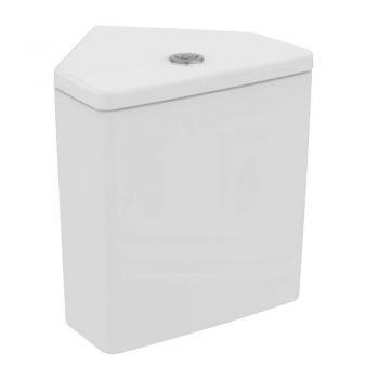 Rezervor pe vas WC Ideal Standard I.life S, alimentare inferioara, alb - T520101