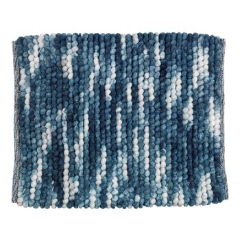 Covoraș de baie albastru din material textil 55x65 cm Urdu – Wenko la reducere