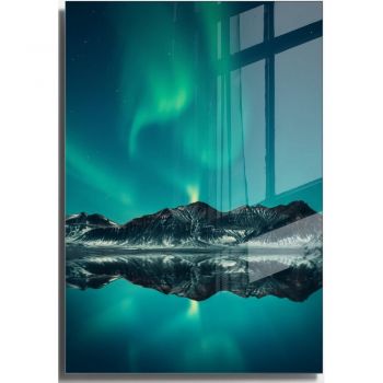 Tablou din sticlă 50x70 cm Aurora – Wallity