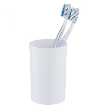 Suport pentru periuța de dinți alb din plastic Vigo – Allstar
