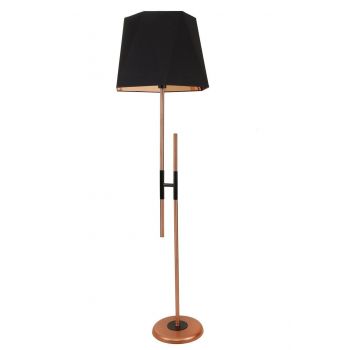 Lampa de podea Felix Floor Lamp, Gri deschis, 30x165x30 cm