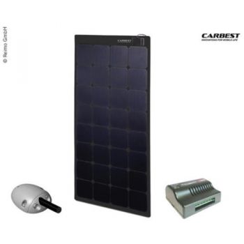 Set panou solar 12V cu modul de inalta performanta de la Carbest