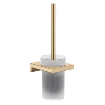 Perie WC Hansgrohe AddStoris, brushed bronze - 41752140 la reducere