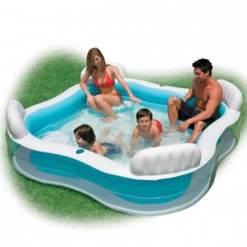 Intex Piscină gonflabilă Swim Center Family Lounge, 56475NP