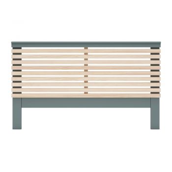 Tăblie de pat verde cenușiu/cu aspect de lemn de pin 146x100 cm Pisco – Marckeric ieftina