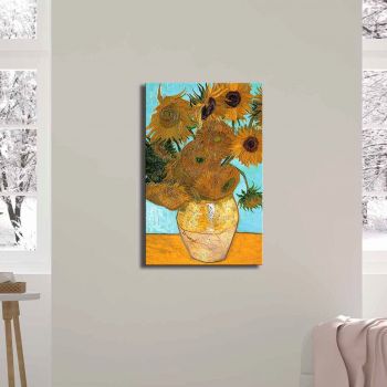 Tablou decorativ, FAMOUSART-03, Canvas, Dimensiune: 45 x 70 cm, Multicolor