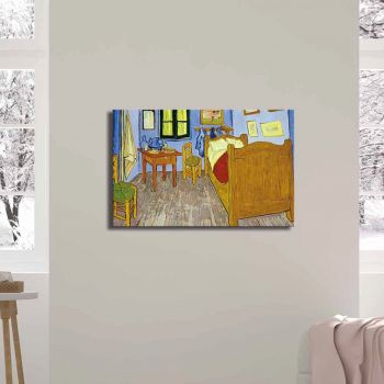 Tablou decorativ, FAMOUSART-04, Canvas, Dimensiune: 45 x 70 cm, Multicolor