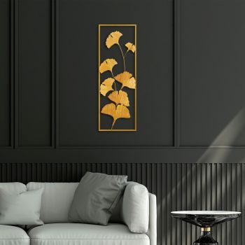 Decoratiune de perete, Raspberry, Metal, Dimensiune: 32 x 90 cm, Multicolor