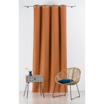 Draperie arămie 140x260 cm Atacama – Mendola Fabrics ieftina