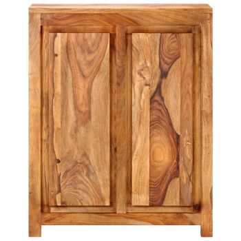 vidaXL Servantă, 60x33x75 cm, lemn masiv de acacia