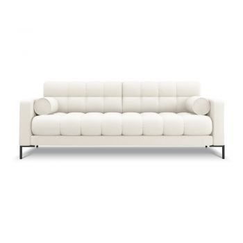 Canapea albă/bej 217 cm Bali – Cosmopolitan Design