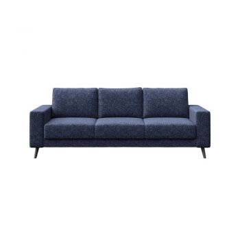 Canapea albastru-închis 233 cm Fynn – Ghado