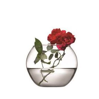 Vaza rotunda sticla Pasabahce Flora 12 cm
