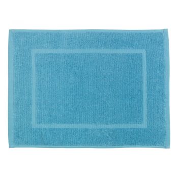 Covoraș de baie albastru din material textil 40x60 cm Zen – Allstar ieftin