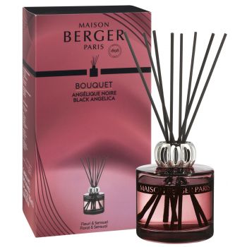 Difuzor parfum camera Berger Bouquet Duality Prune cu parfum Angelique Noire 180ml