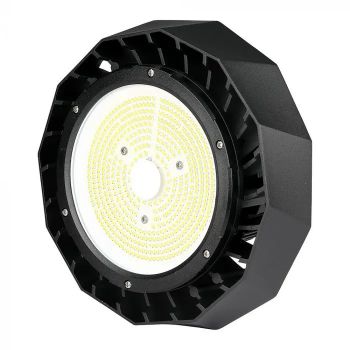 Lampa industriala LED Cip SAMSUNG driver Meanwell 100W 180lmW UFO 120 de grade Alb Rece ieftina