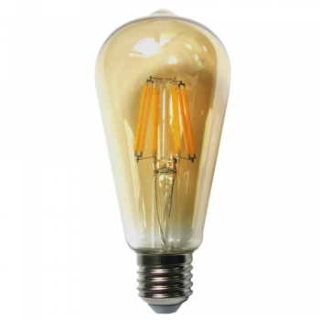Bec LED Filament Amber E27/2W/240LM/2500K ST58
