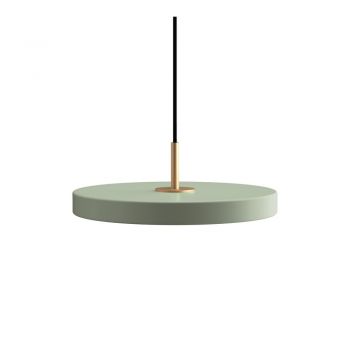 Lustră verde-deschis LED cu abajur din metal ø 31 cm Asteria Mini – UMAGE la reducere