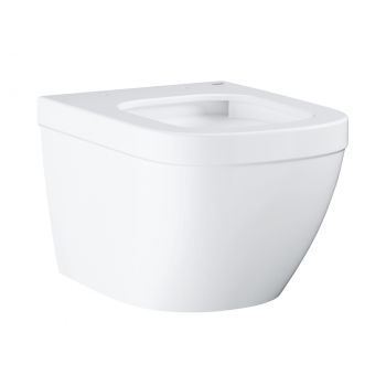 Vas wc suspendat Grohe Euro Ceramic Rimless Compact 37.4x49cm fixare ascunsa alb