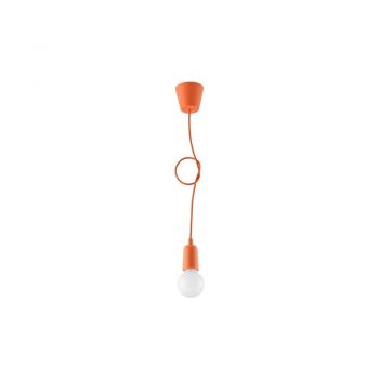 Corp de iluminat portocaliu ø 5 cm Rene – Nice Lamps la reducere