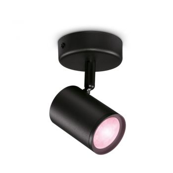 Spot LED Imageo Wiz Spots, LED, 5 W, negru ieftin