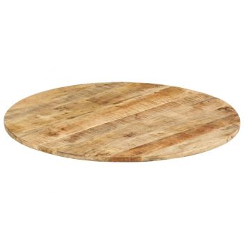 vidaXL Blat de masă, 15-16 mm 70 cm, lemn masiv de mango