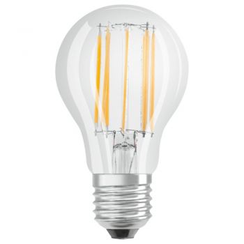 Bec LED Osram Classic A 100, forma standard, E27, 11 W, 1521 lm, lumina neutra 4000 K