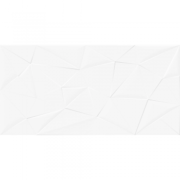 Faianta baie rectificata White Star, alb, lucios, uni, 60 x 30 cm