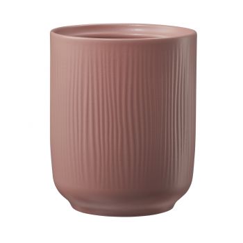 Ghiveci SK Falun Glamour, ceramica, grenadine, diametru 15 cm, 15 cm
