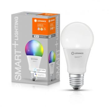 Bec LED Osram Smart WIFI Multicolour, para, E27, 9 W, 806 lm, lumina variabila 2700 - 6500 K ieftin