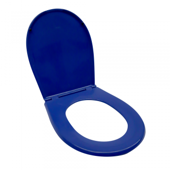 Capac WC Romtatay Olympia, plastic, albastru, 45.6 x 35.5 x 4 cm ieftin