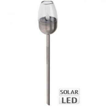 Lampa solara cu LED Candle, de gradina, 1 x LED, lumina calda, 39 cm ieftina