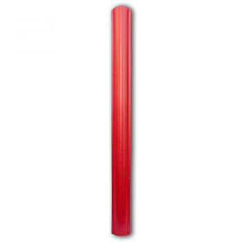 Sipca metalica gard, rosu, mat structurat, RAL 3011, 0.45 mm, 1750 x 101 mm, 10 bucati
