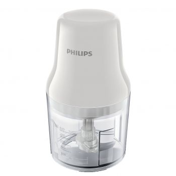 Tocator Philips HR1393/00, 450 W, 1 viteza, 0.5 l, Alb ieftin