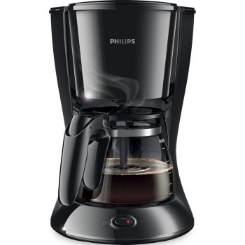 Cafetiera Philips Daily Collection HD7461/20, 1.2L, Aroma Twister, Oprire automata, Sistem anti-picurare, Negru ieftina