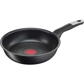 Tigaie cu maner Tefal Unlimited G2550572, 26 cm, indicator Thermo Signal, inductie