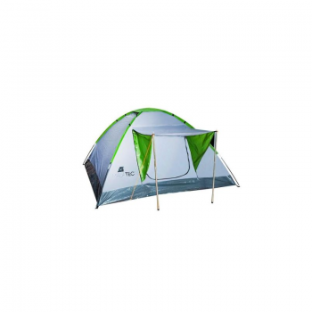 Cort camping, 2-4 persoane, cu copertina, husa cu maner, 200x200x110 cm, Montana, Malatec